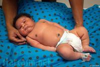 Nace un bebé de 7 kg de peso