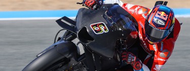 La nueva Honda de Marc Márquez ya rueda de incógnito en Jerez, y hemos podido encontrar algunas novedades clave 