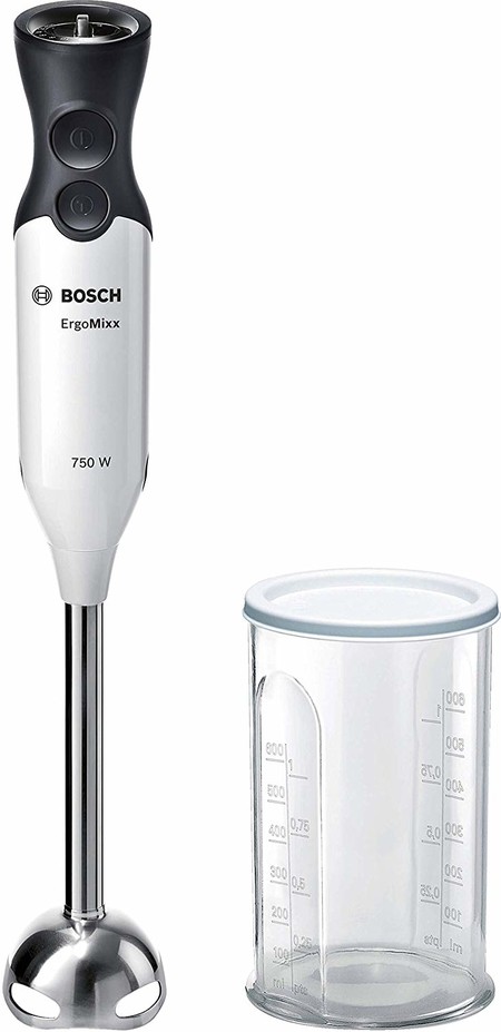 Por 36,99 euros tenemos la batidora de mano Bosch ErgoMixx MSM67110W a la venta en Amazon