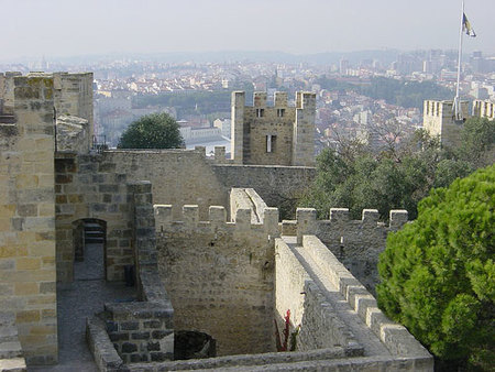 Castelo de São Jorge: vistas de Lisboa