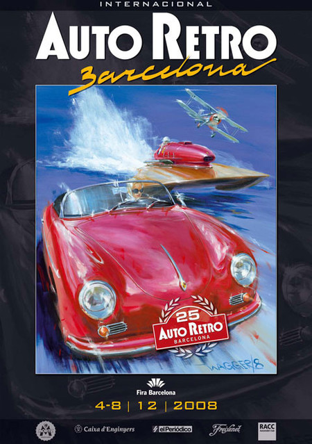 Auto Retro 2008, 25 años de clásicos en Barcelona