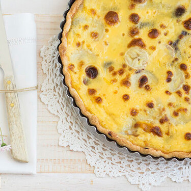 Tarta tibia fácil de plátano y chocolate: receta para conquistar