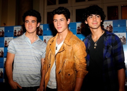 Los Jonas Brothers de promoción en Madrid