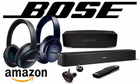 Auriculares e intraauriculares, barras de sonido o altavoces Bluetooth Bose ya a precios Black Friday en Amazon