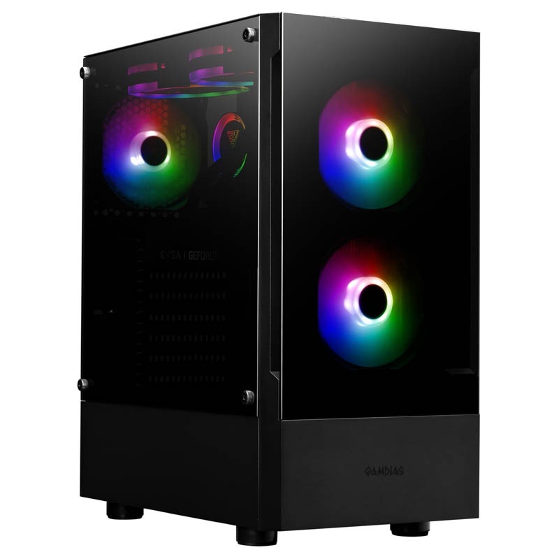 COOLPC Gamer II - i5 12400F / Radeon RX 6600 8Gb / 16GB DDR4 3600Mhz / NVMe 500Gb
