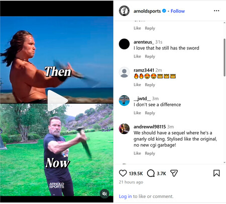 Arnold Conan Instagram