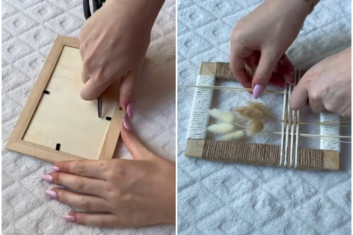 reutilizar marco de fotos