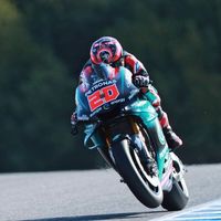 Fabio Quartararo no ha sido el piloto más joven con un podio de MotoGP por culpa de la caja de cambios