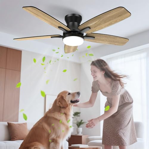 Airwit 106cm Silencioso Ventilador de Techo con Luz Doble Cara Aspas