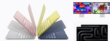 Resumen de todo lo que ha presentado Apple esta semana: de los iPhone y MacBook baratos hasta nuevos monitores