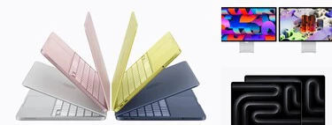 Resumen de todo lo que ha presentado Apple esta semana: de los iPhone y MacBook baratos hasta nuevos monitores