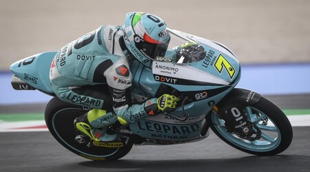 Dennis Foggia bate por 13 milésimas a Pedro Acosta en las primeras pruebas de Moto3 en Misano