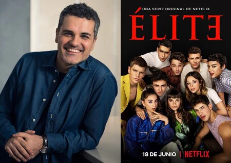 "La temporada 4 de 'Élite' es más descarada. Las anteriores ya lo eran, pero ahora aún más". Carlos Montero (cocreador de la serie de Netflix)