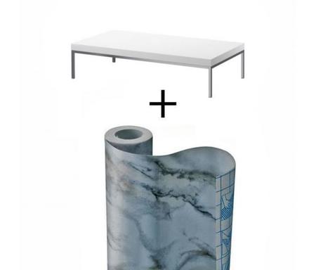 Hazlo tú mismo: convierte tu mesa de ikea en una sofisticada mesa ... Mesas cocina con botellero ikea
