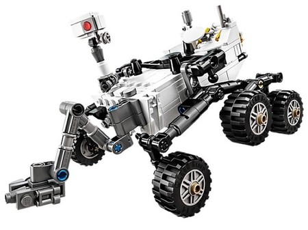 Ya se puede adquirir en Lego el juguete que reproduce la nave Curiosity de la NASA que se aprobó en Cuusoo