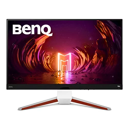 BenQ MOBIUZ EX3210U Monitor 4K Gaming (32 pulgadas, IPS, 144 Hz, 1ms, HDR 600, HDMI 2.1, 48 Gbps ancho de banda completo, VRR support for PS5, control remoto)