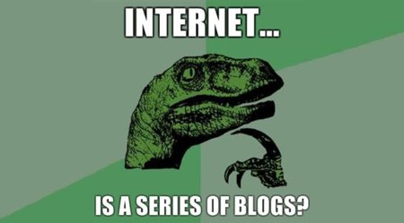 Internet is a series of Blogs (CIII)