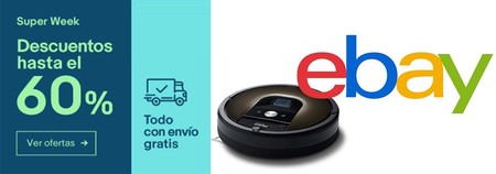 5 modelos de robots de limpieza Roomba en oferta en la Super Week de eBay