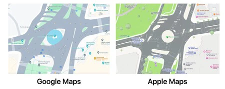 Google 対 Apple マップ