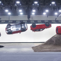 Así fue el tirabuzón con el que el Jaguar E-PACE nació entrando en el Guinness World Record 