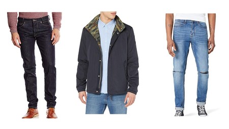 Chollos en tallas sueltas de pantalones vaqueros y chaquetas de marcas como Pepe Jeans, Geographical Norway o Jack & Jones en Amazon