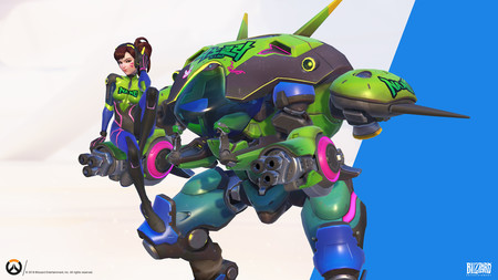 Arranca el desafío de Nano Cola en Overwatch: grafitis, iconos y un nuevo aspecto épico para D.Va por echar unas partidas