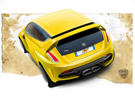 Lancia Delta HF render