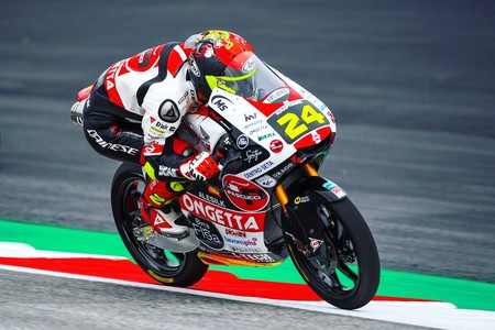 Tatsuki Suzuki manda en el regreso de Moto3 al Red Bull Ring con Albert Arenas quinto