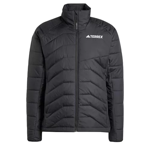 adidas Hombre Terrex Multi Synthetic Insulated Jacket, Black, L
