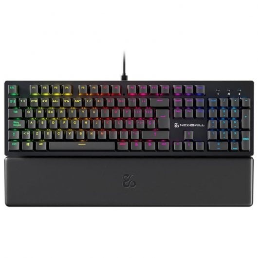 Newskill Serike V2 Teclado Gaming Mecánico RGB Negro NewSwitch Red