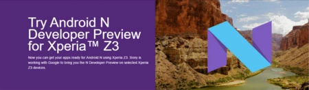 Xperia Z3 アンドロイドN