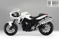 BMW F800CR by Luca Bar, la F800 Café Racer