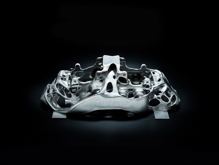 Calipers Titanio Bugatti Chiron 1