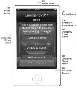 Apple patenta un modo de emergencia para el iPhone