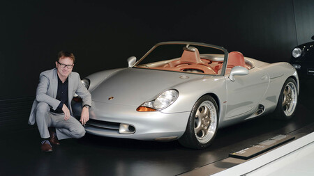 Grant Larson y el Porsche Boxster Concept de 1993