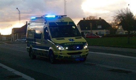 Una de luminosos para ambulancias y bomberos, atención a las víctimas y gasolineras a la vista