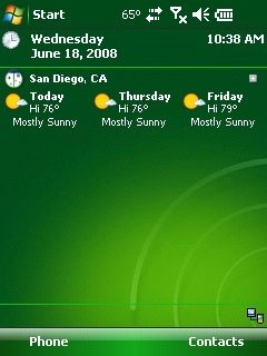 WeatherBug Direct, predicción meteorológica
