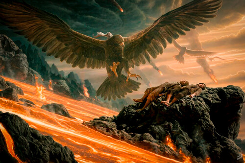 Más allá del meme, ¿por qué no ayudaron las águilas de El Señor de los Anillos a destruir el anillo? Hay un respuesta