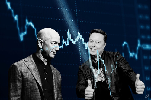 Jeff Bezos Elon Musk