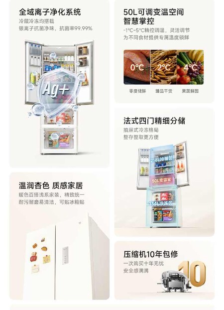 Frigorífico Xiaomi Mi Home de 400 litros