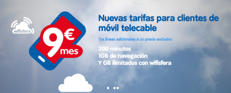 telecable se apunta a las tarifas para líneas móviles adicionales con condiciones interesantes