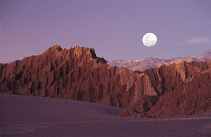 La foto de la semana: Valle de la luna en el desierto de Atacama