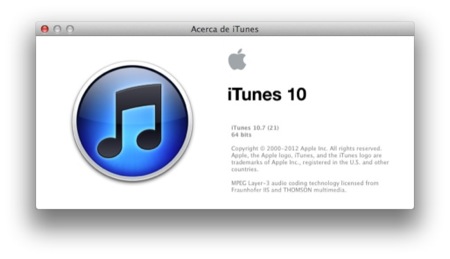 iTunes 10.7, ya disponible para descargar #KeynoteiPhone5