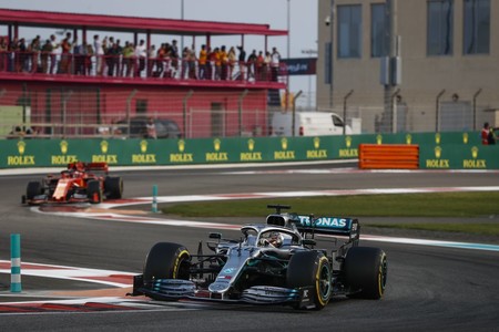 Hamilton Leclerc Abu Dabi F1 2019
