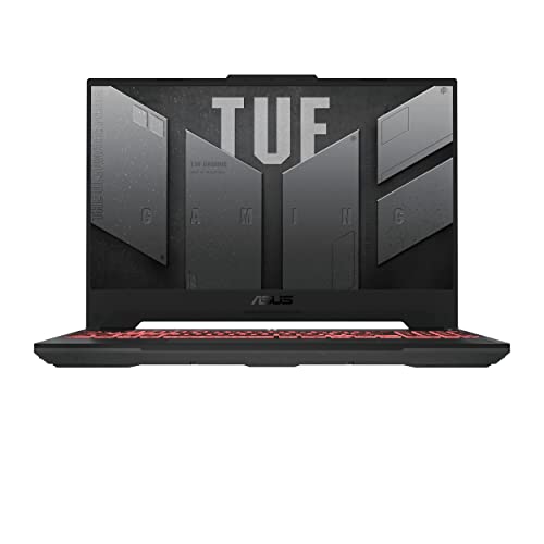 ASUS TUF Gaming A15 FA507NV - Ordenador Portátil Gaming de 15.6" Full HD 144Hz (AMD Ryzen 7 7735HS, 16GB RAM, 512GB SSD, RTX 4060-8GB, Windows 11 Home) Color Gris - Teclado QWERTY español