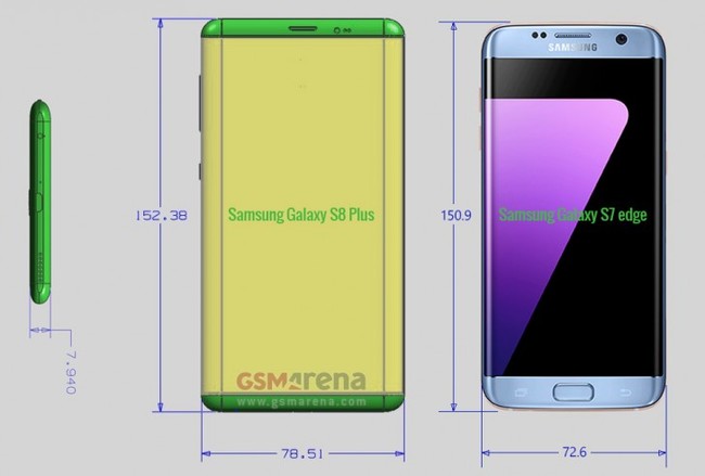 Samsung Galaxy S8 6,2 pulgadas