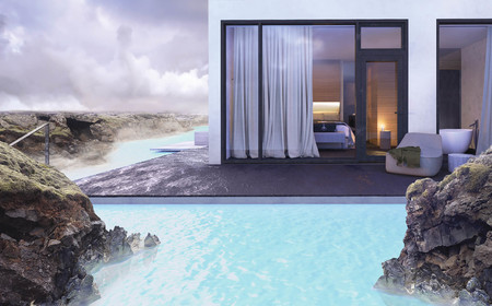 El Blue Lagoon tendrá su propio hotel y spa de lujo dentro de un flujo de lava