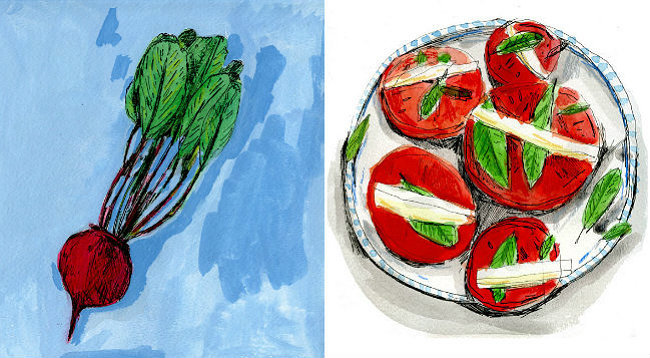 Food on Paper