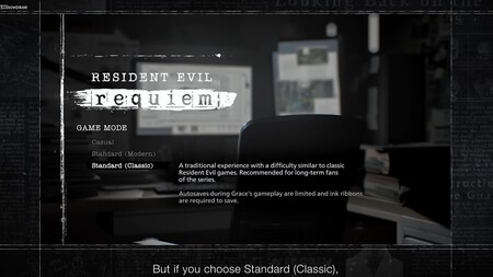 Resident Evil Showcase Modos Difultad Requiem