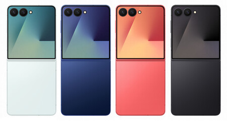 Colores del Samsung Galaxy Z Flip7 | Imagen: Xataka